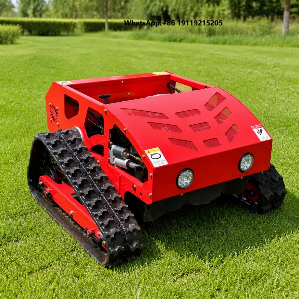 Competitive Price Industrial Lawn Mower with Automatic Remote Control Battery Powered for Slopes and Small Yards