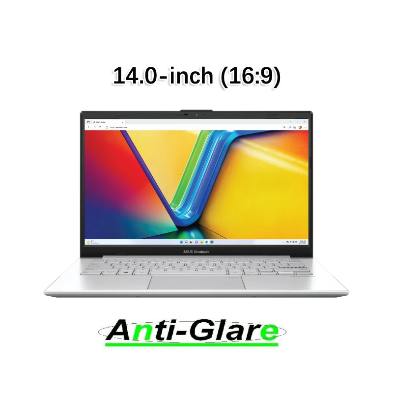 

2PCS Anti-Glare / Anti Blue Light Screen Protector Guard Cover for ASUS Vivobook Go 14 E1404G E1404F Laptop PC 14" 16:9