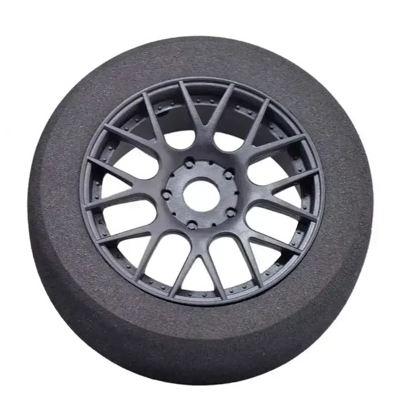 

17mm Hex 1/8 RC Foam Tires Wheel Rims 118mm Set for HSP HPI Racing Car