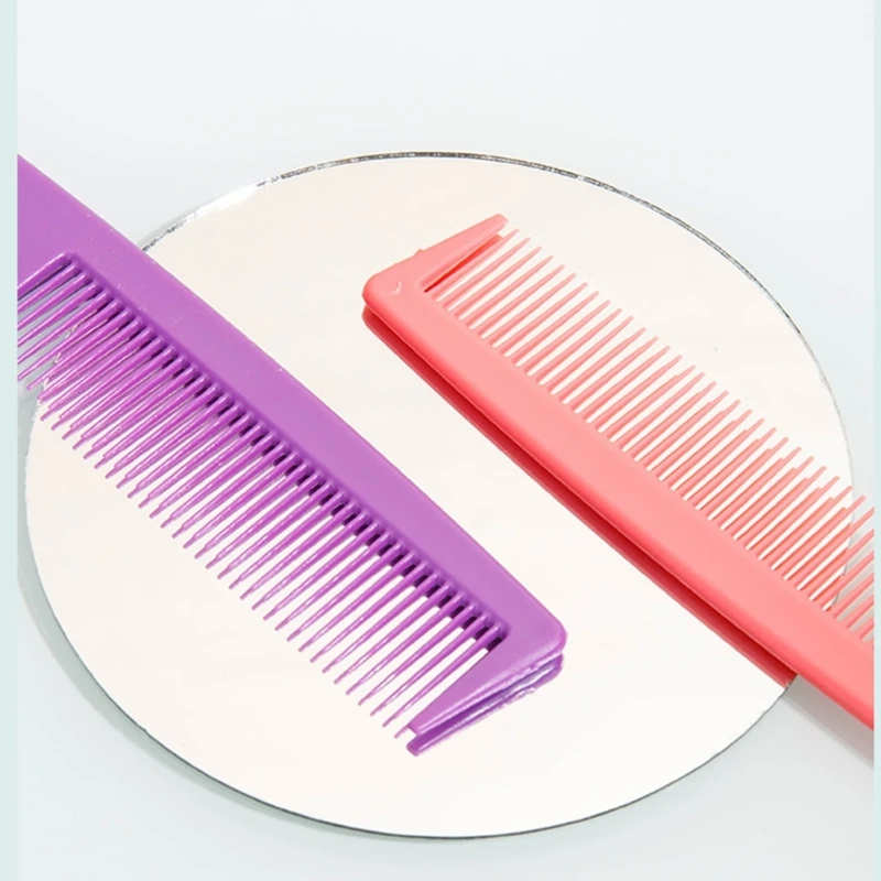 Parting Combs for Braiding Hair Hair Comb Metal Tail Comb with Stainless Steel Pin Dropshipping