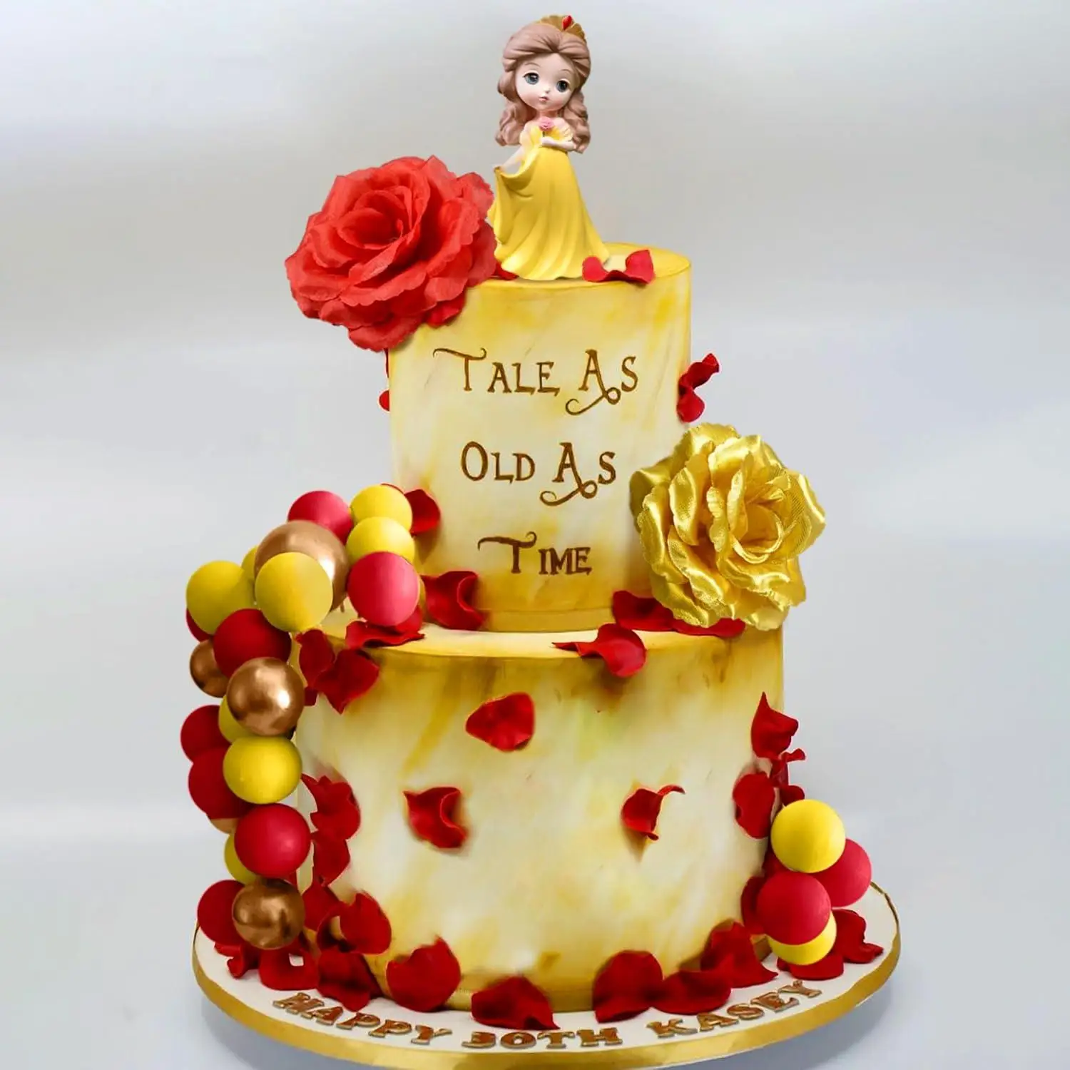 Luxury Princess Cake Decorations Princess Cake Topper Princess Castle Cake Toppers For Girls Birthday Party Supplies Favors view 4