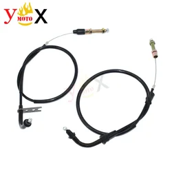 K6 K7 K8 K9 GSXR600 750/1000 Accelerator Push/Pull Throttle Cable Wire Line For SUZUKI GSX-R600 GSX-R750 2008-10 GSX-R1000 07-08