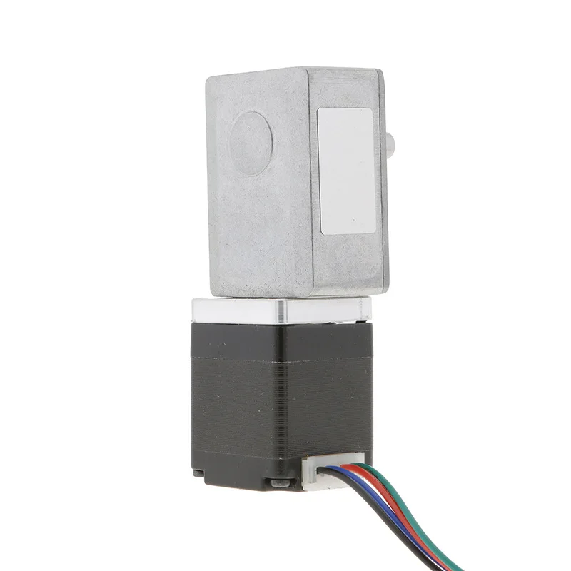 Produktbild von NEMA11 Schrittmotor Mit Schneckengetriebe, Übersetzung 5:1, 1A, 700 G·cm Haltemoment – Präziser Mini-Antrieb
