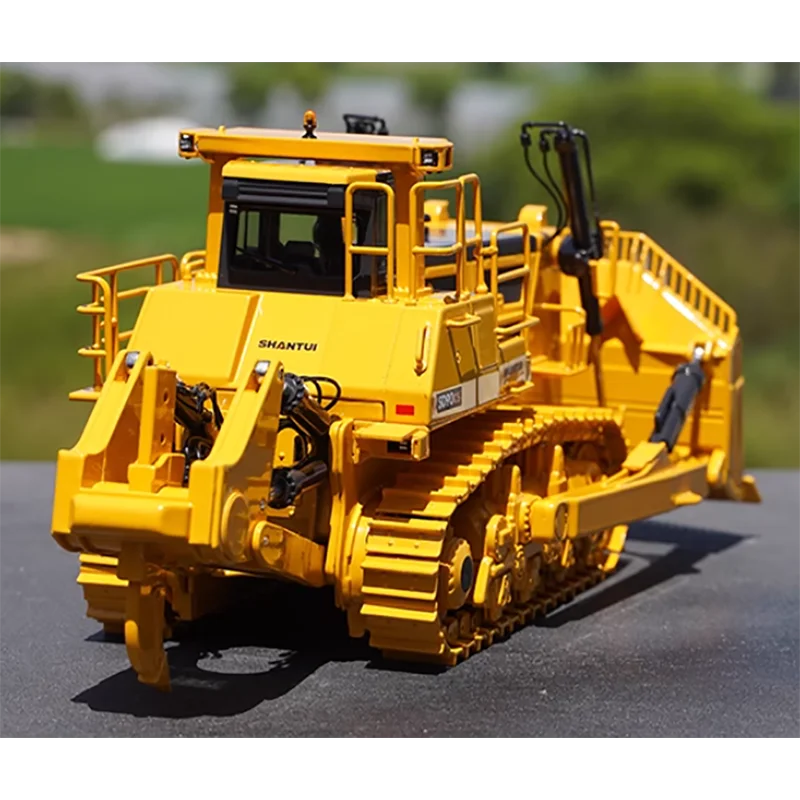 Diecast 1:43 Scale Shantui SD90-C5 Bulldozer Shantui Large Bulldozer Mechanical Engineering Vehicle Alloy Model Gift Toys