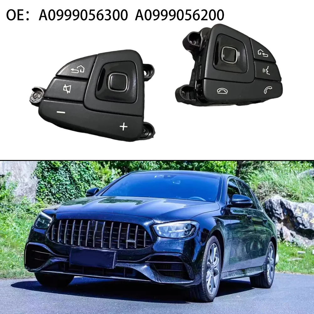 ABS Material Left Right Button Practical And Reliable Wear-resistant Steering Wheel Button Switch ABS Material