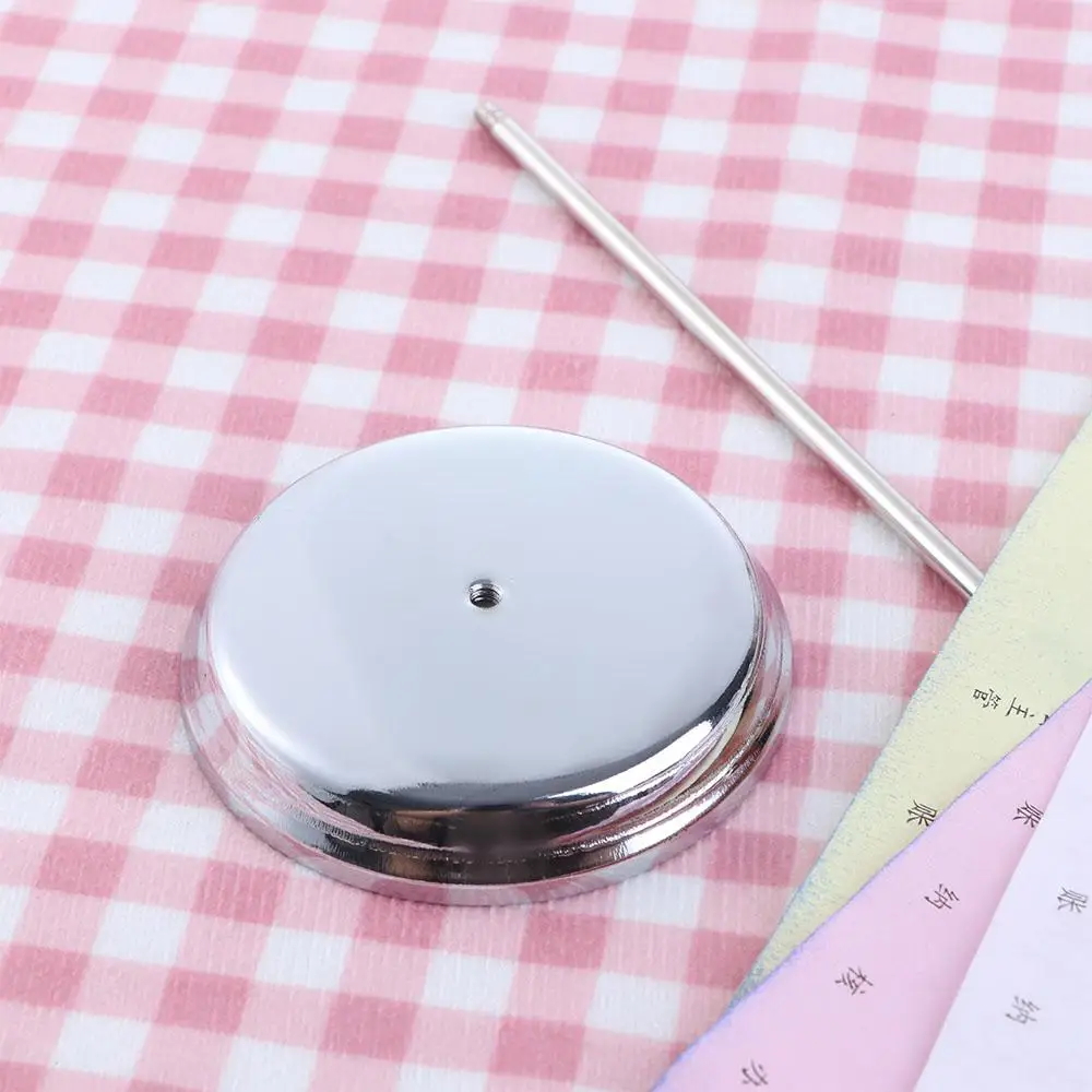 

Restaurant Office Desk Note Stainless Steel Check Bill Fork Paper Holder Straight Rod Receipt Spike Stick