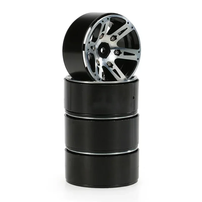 

4 шт. 1/10 RC Rock Crawler из металлического сплава BEADLOCK 1,9-дюймовый обод колеса для Trxs TRX-4 Axial SCX10 SCX10 III AXI03007 Tamiya CC01 D90