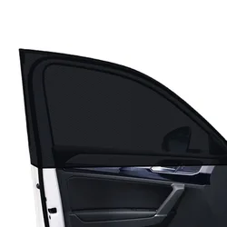 Car Sun Shade Auto UV Protect Curtain Side Window Sunshade Mesh Sun Visor Protection Window Films Car Styling Accessories