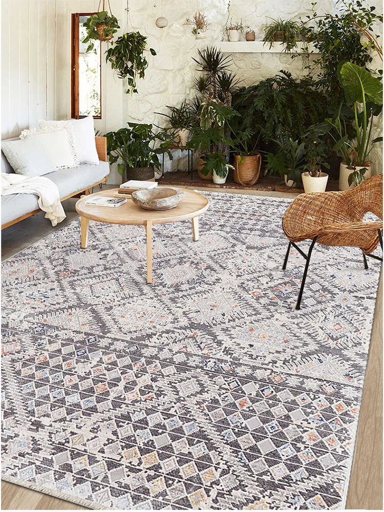 Turkey American Carpet Living Room Ethnic Morocco Big Rug Bedroom European Coffee Table Floor Mat Thick Study Persian Carpet