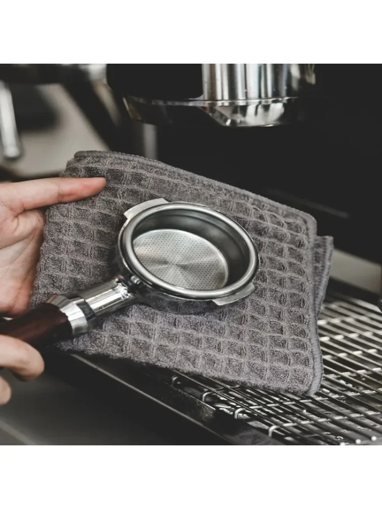Serviettes de nettoyage pour Bar à café, chiffon de nettoyage en microfibre Super absorbant, outil de nettoyage pour Barista à domicile, nettoyeur de Machine à café
