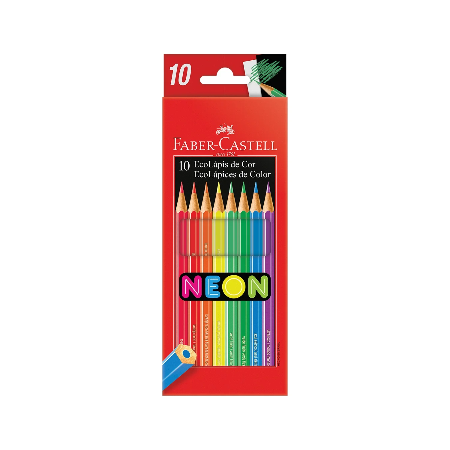 NEON - Faber Castell Regular Color EcoPencil 10 Colors