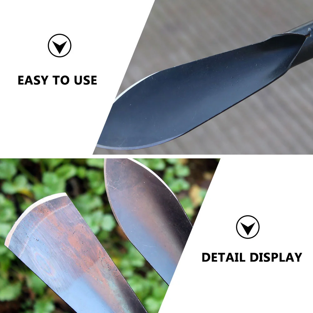 

2Pcs Garden Flower Planting Shovels Premium Anti-Slip Handle Multifunctional Gardening Tools Soil Loosening Planting