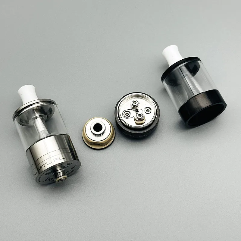 vape Dvarw MTL FL 24 rta خزان البخاخة 24 مللي متر 3.5 مللي/6 مللي ملف واحد خزان تدفق الهواء قابلة لإعادة البناء Vape المرذاذ مع 11 قطعة AFC إدراج #3