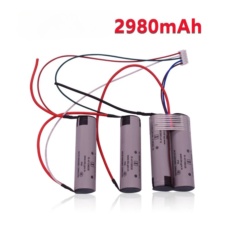 New 14.4V 3400mAh/2600mAh Li-ion Battery Pack for Electrolux ZB3105 ZB3104 ZB3102 ZB3106AK ZB3107 Robot Vacuum Cleaner with Plug