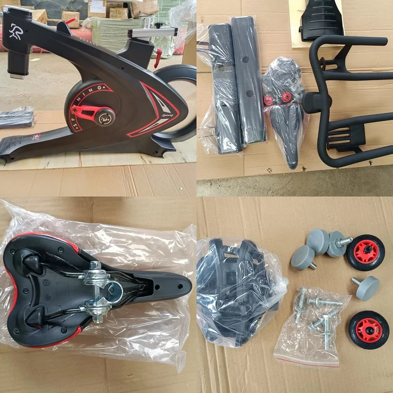 Attrezzatura da palestra multifunzionale per bici cardio fitness con logo personalizzato verticale per la casa