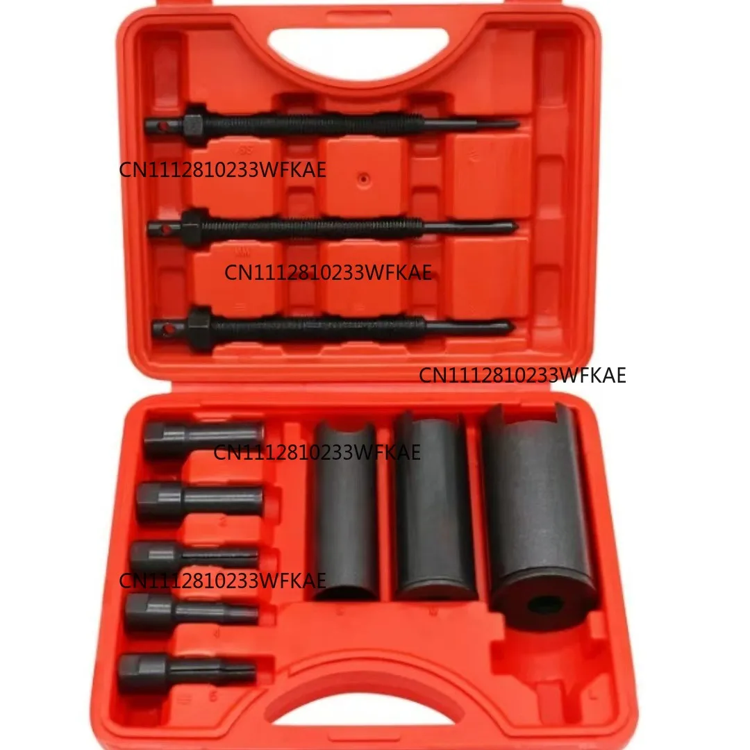 Bearing removal tool in motorcycle box, puller remover