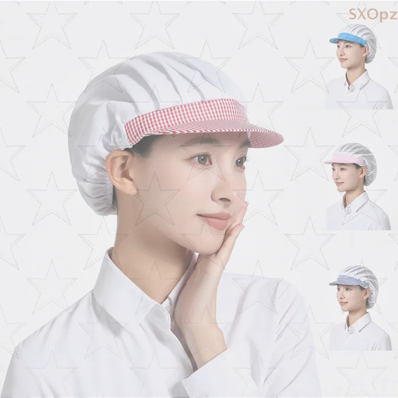 

Chef Hat Dust-proof Workshop Catering Hat Food Factory Work Hat Canteen Work Hat