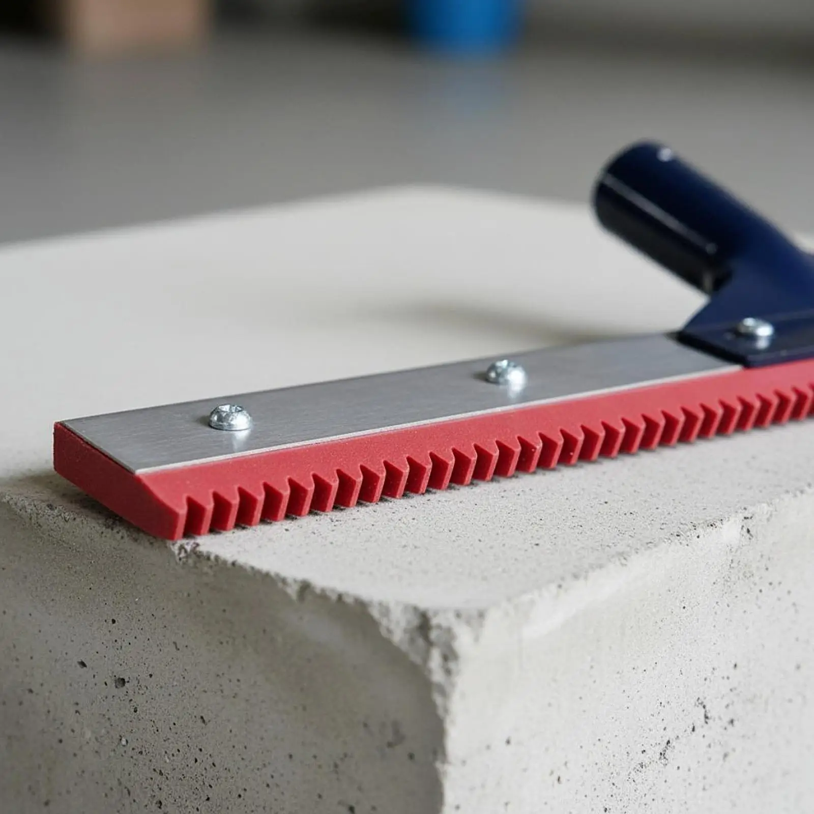 Picture 7: Epoxy Floor Squeegee Lightweight Rubber Stainless Steel Cleaning Spreader Paint Rake Tool for Large Area Coating