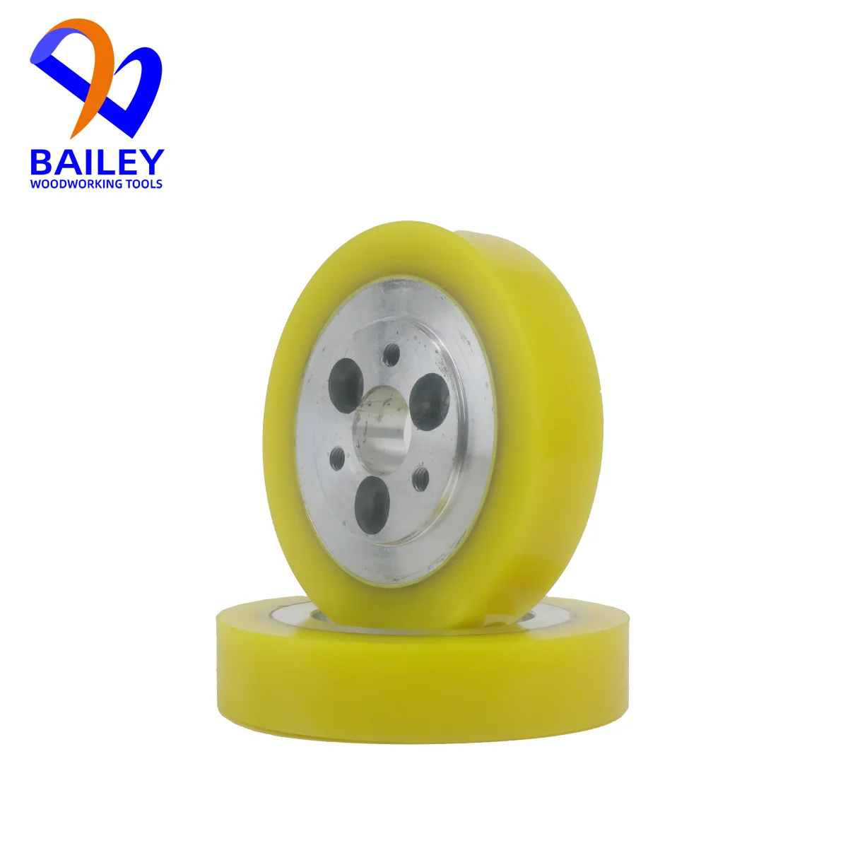 Imagem -04 - Bailey-pu Feeding Roller Sides Planer Roda de Borracha para a Máquina de Alimentação Acessórios para Madeira 120x30 mm Par