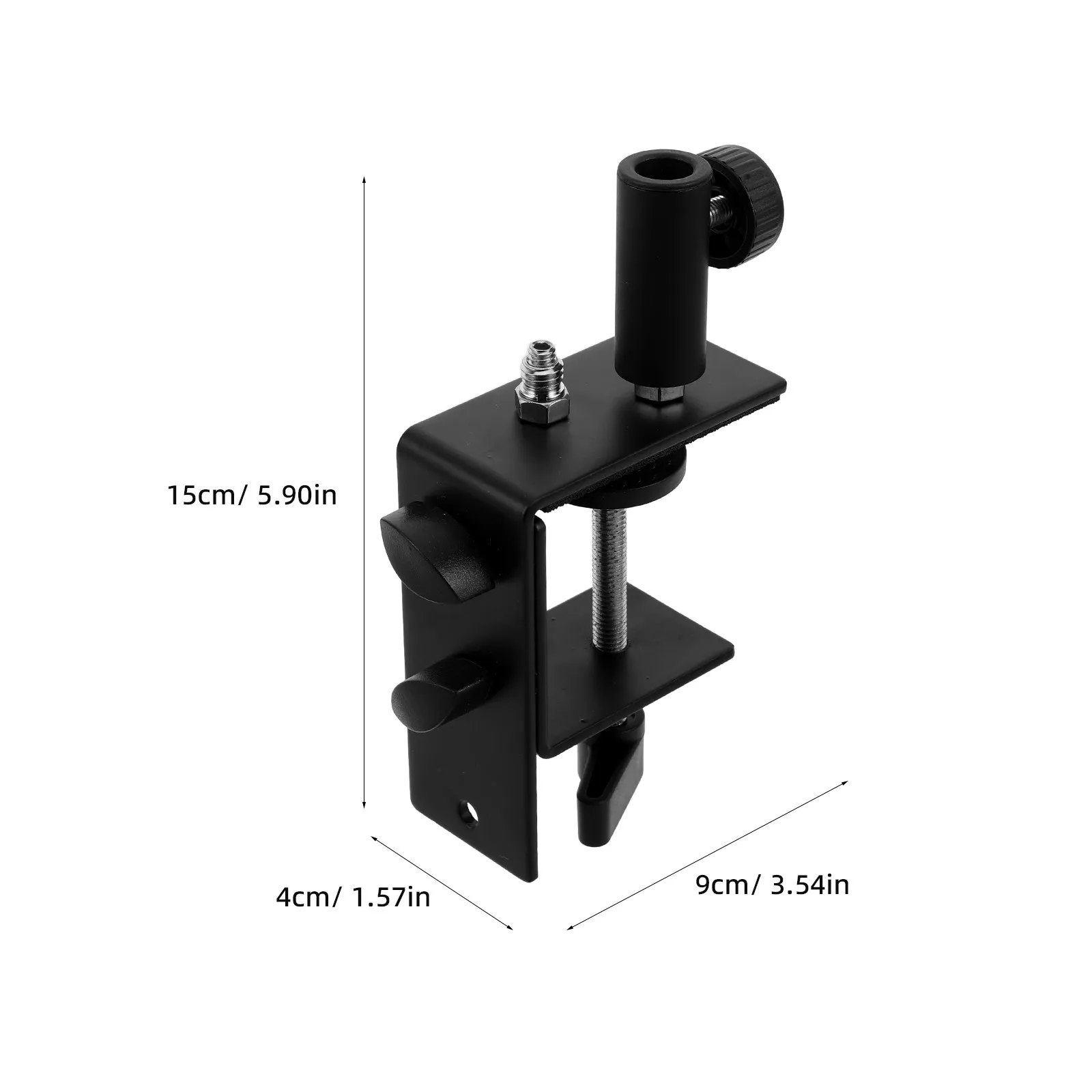Metal Adjustable Mic Desk Clamp Table Mount Boom Arm Bracket for Recording Podcast Gaming Setup Streaming Studio Mic Stand Desk