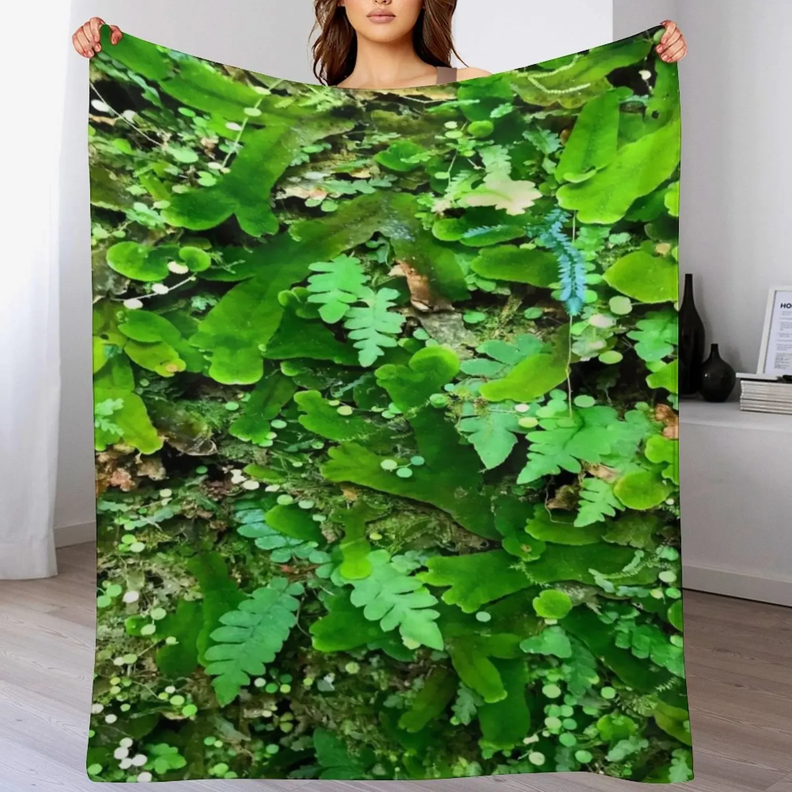 

Moss Micro World II Throw Blanket valentine gift ideas Travel Hair Furrys Blankets