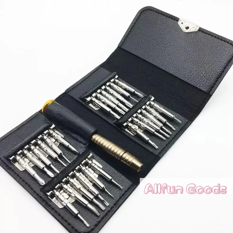 1 Set Torx Electronic Repair Tools Opening Screwdriver 25 In 1 Mini Precision Screwdriver Magnetic Kit For Phone Camera Watch PC