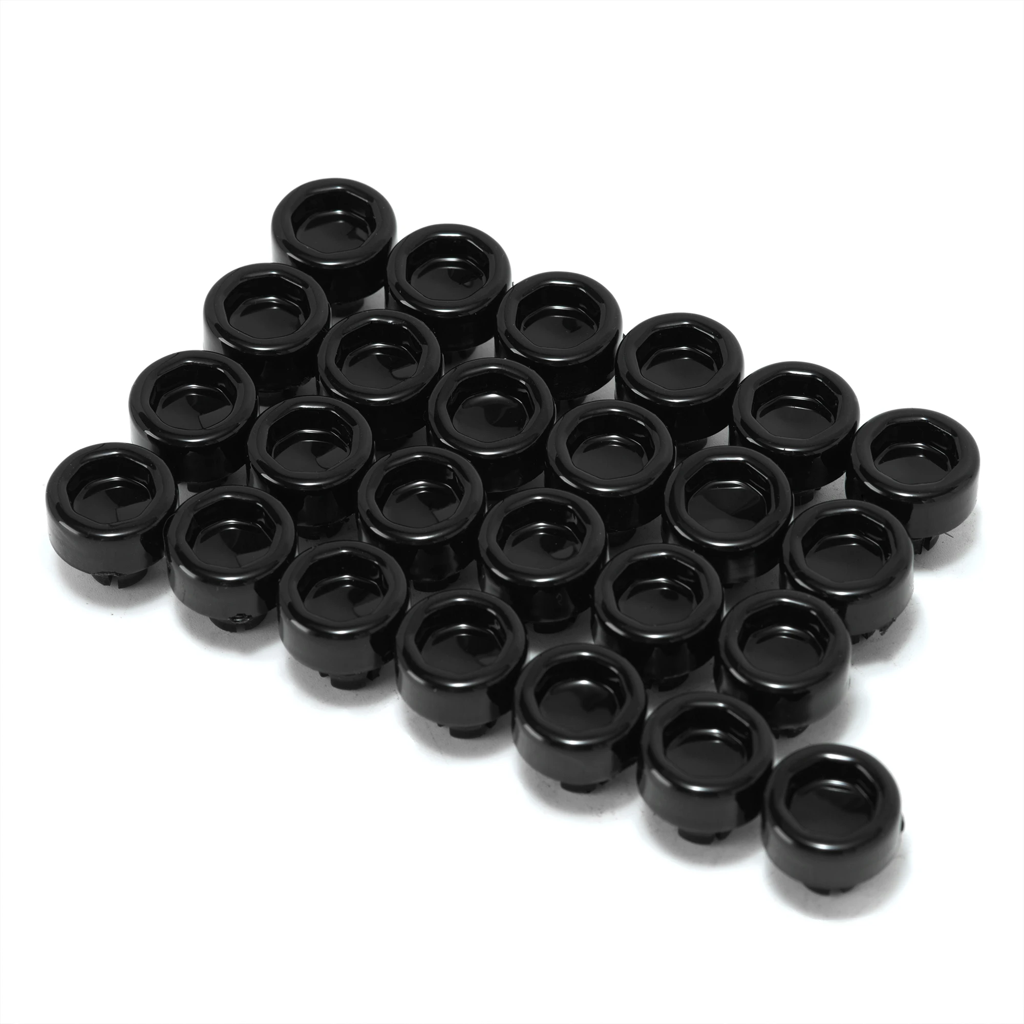 CFPerformance 100 Stück 7,58mm/0,3 Zoll Felgenschrauben Universal für Felgenrand-Dekoration Auto-Styling Tuning Exterieur-Zubehör – Detail 6