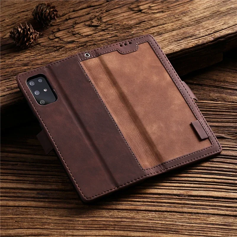 S25 S26 Ultra Leather Case For Samsung Galaxy S26 S25 S24 S23 S22 S21 S20 FE Note 20 Ultra 10 Lite S10 Plus Flip Book Case Cover
