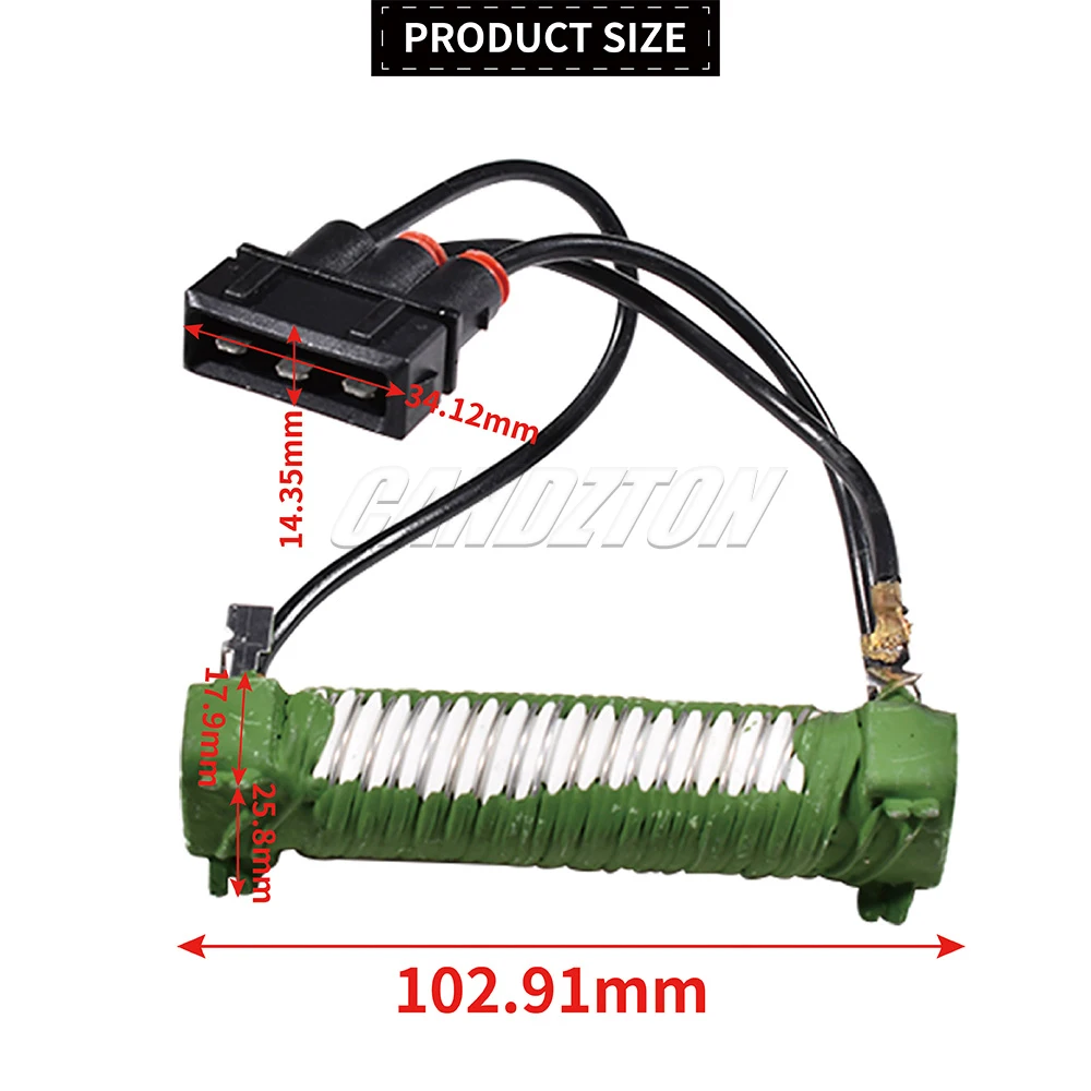 New Car Engine Cooling Fan Speed 3 Pins Resistors 701959263B 701959263D For VW Transporter T4 EuroVan & Sharan Seat Alhambra