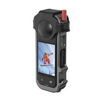Metal Frame for Insta360 X4 Shockproof Protective Rabbit Cage Expansion Case for Insta360 X4 Accessories