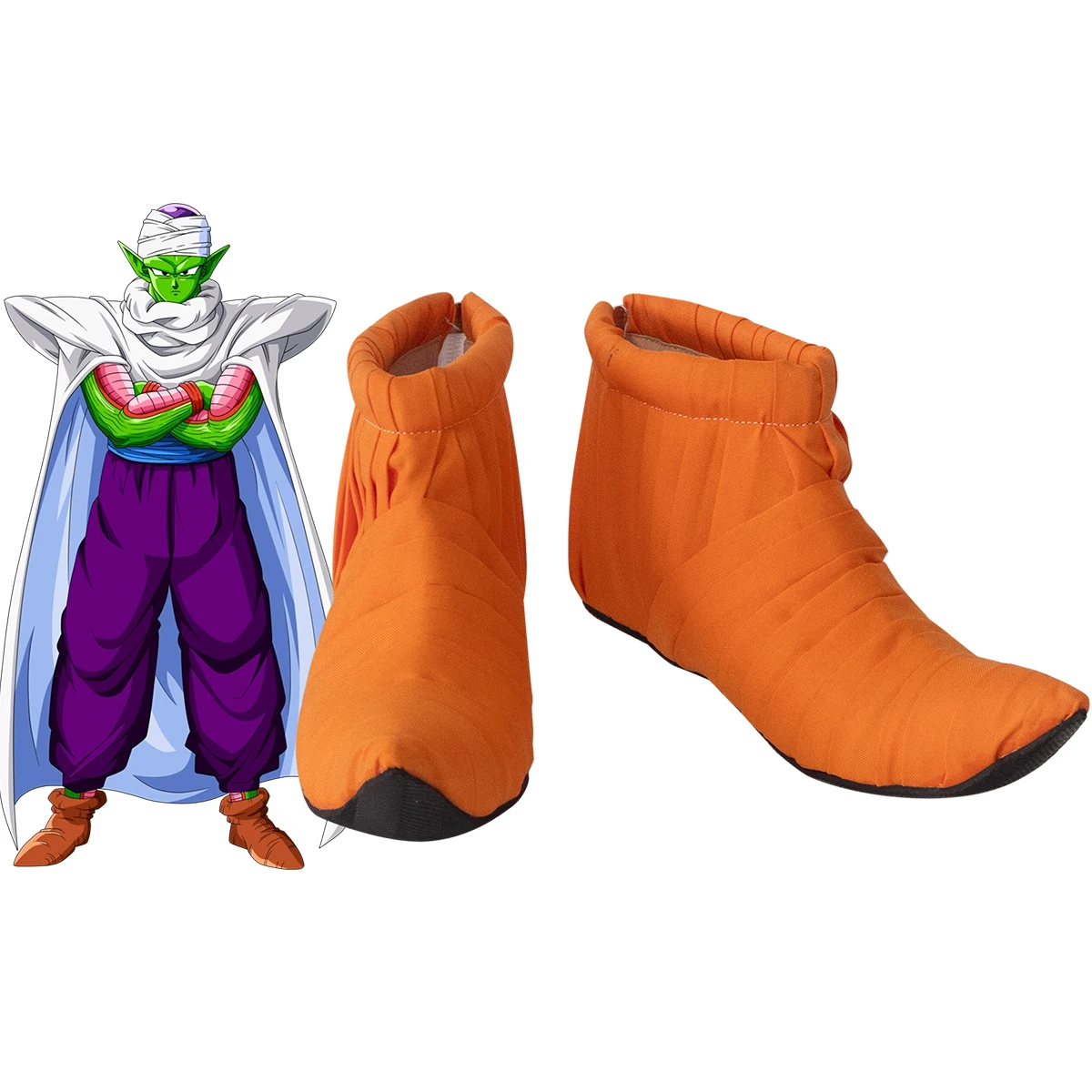 

Безымянная обувь для косплея Namekian Ma Junior Piccolo, оранжевые ботильоны X002