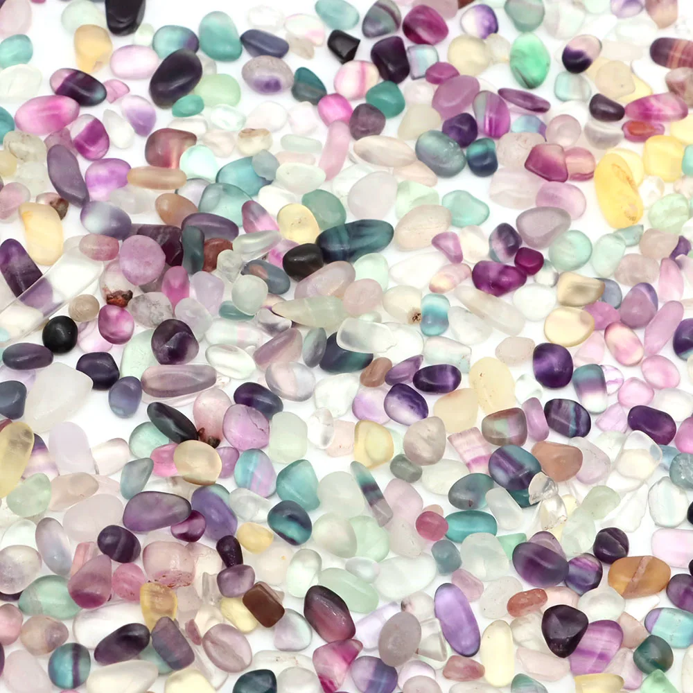 Natural Stones Gravel Crystal Chip Quartz Fluorite Mineral Reiki Healing Tumbled Specimen Gemstone Fish Tank Home Aquarium Decor view 5