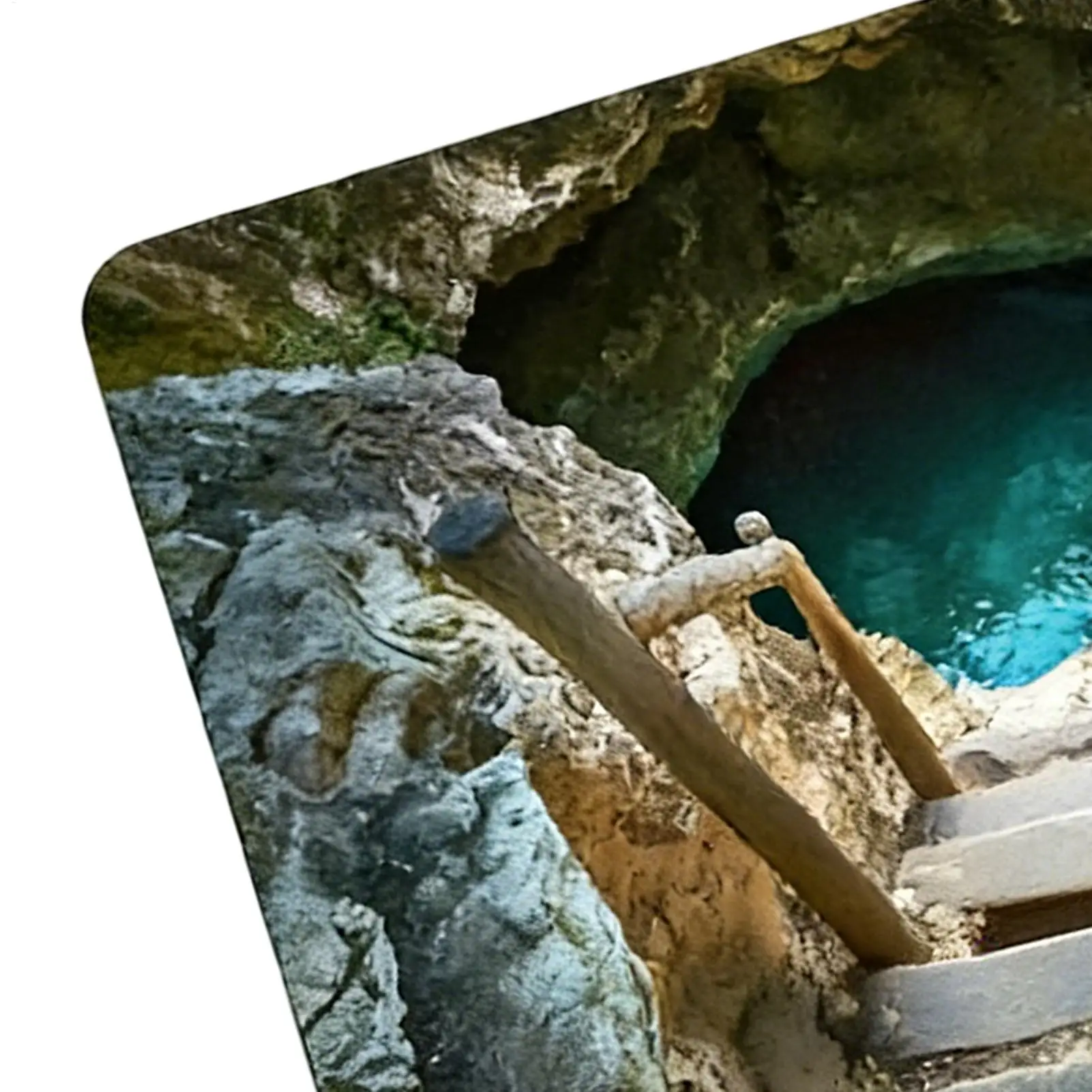 3D Rug Non-Slip Quick Dry Velvet Mat 3D Rug That Looks Like A Hole For Living Room Bathroom Kitchen Entryway Balcony Floor