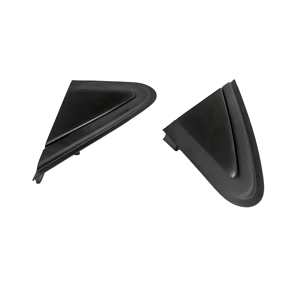 Exterior Wing Triangle Cover Rearview Mirror Trim for Polo 4 9N Cross Sedan Vento 2007 2009 2010 6Q0853273A 6Q0853274A