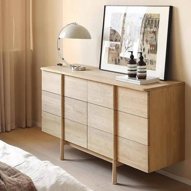 Wabi Sansan – armoire à Six seaux en bois massif de frêne, armoire de rangement japonaise, casier d'entrée, armoire à bord noir Antique moyen