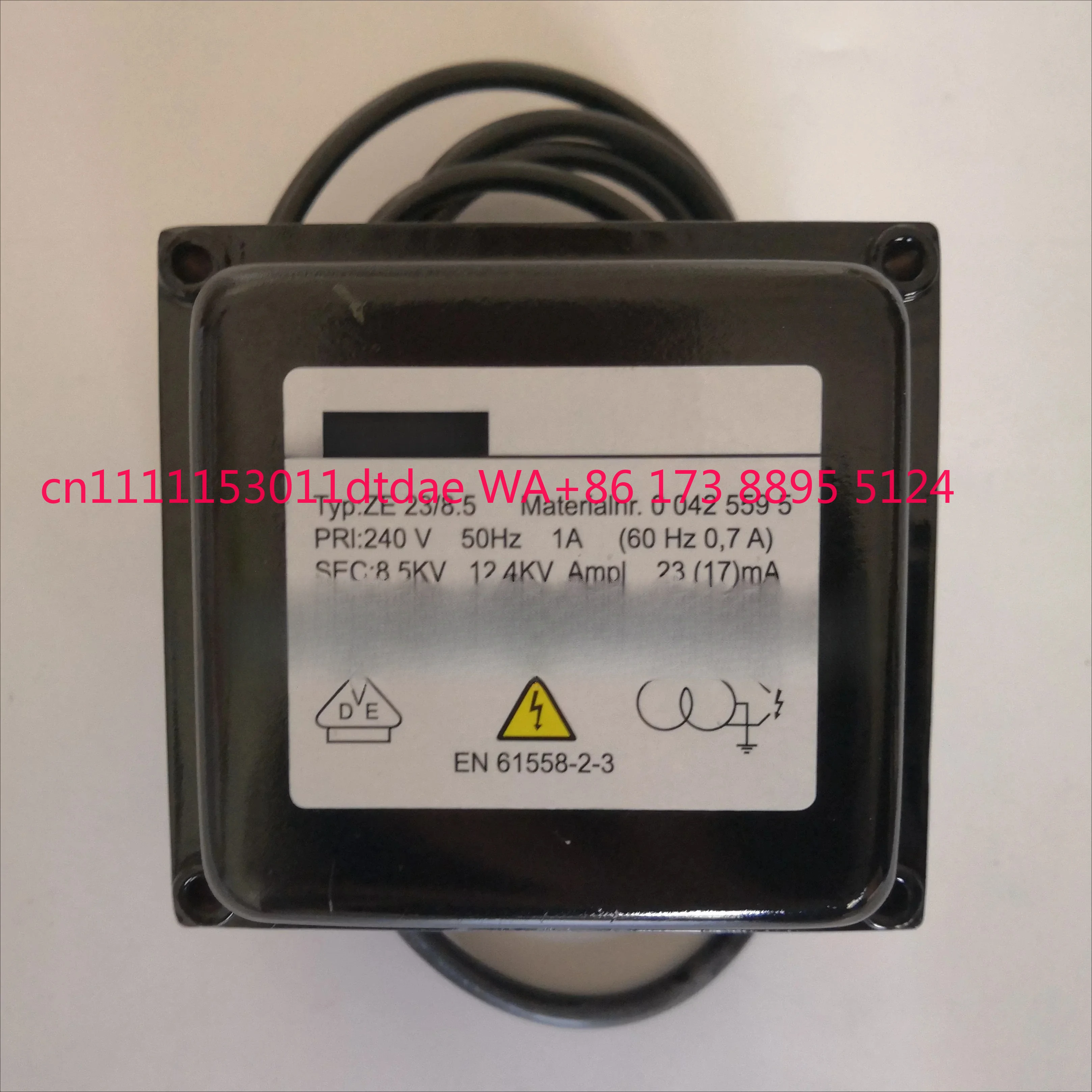 ZE23/8.5 ZE20/5 ZE30/7.5 High Voltage Package Burner Transformer