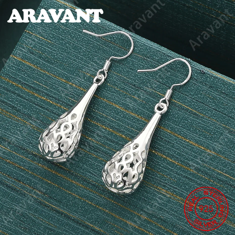 925 Sterling Silver Butterfly Openwork Earrings - Unique Gift For Women, Versatile For Events And Jewelry