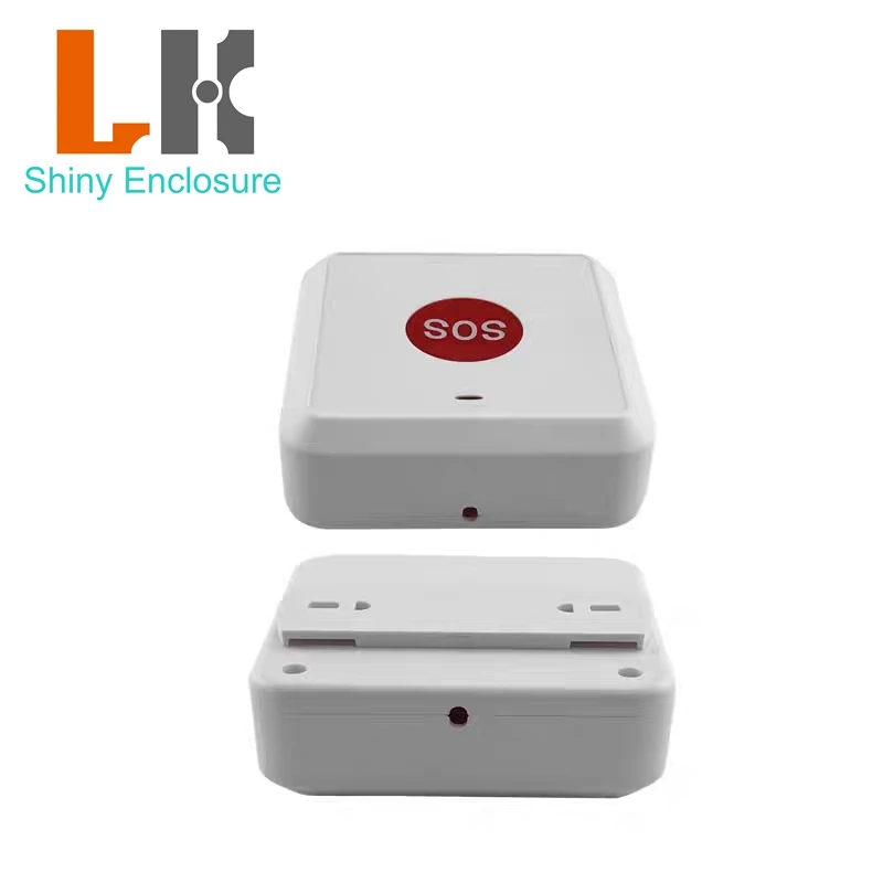 85x85x31mm New Wireless Emergency Rescue Enclosure Button Pull Rope Dual Call Alarm Wifi Bluetooth Disconnection Case LK-AC98