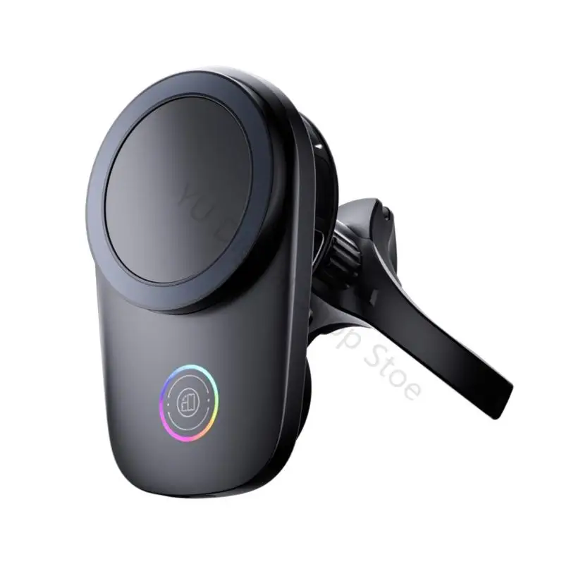 96BA Adjustable Wireless Car Phone Mount with Air Clip Hold for Driving Navigation and Call Viewing Daily Use