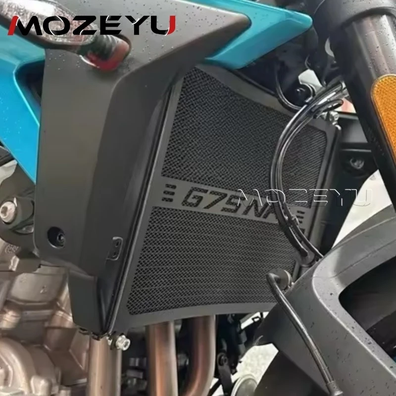

2024 2025 2026 For CFMOTO CF MOTO 675NK 675 NK 675 NK675 Motorcycles Accessories Aluminium Radiator Grille Guard Cover Protector