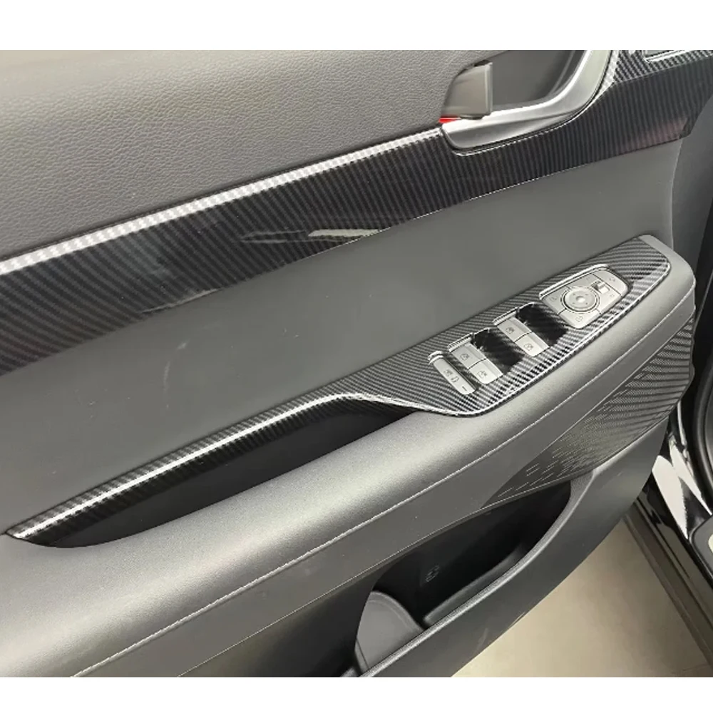 For Hyundai Palisade 2019 2020 2021 2022 2023 ABS Dashboard Trim Front Air Condition Outlet Cover Frame Armrest Vent Gear Seat