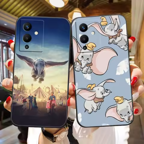 Disney Dumbo Smitty Custom Phone Case For Infinix TECNO POP SPARK SMART 5 6 7 8 9 CAMON 15 16 17 20 20C 30C 30 30S ITELS23 Case