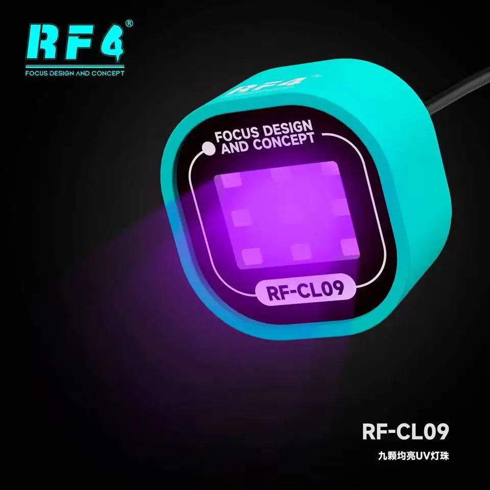 RF4 RF-CL09 USB UV Lamp For Mobile Phone Repair Photosensitive Adhesive Curing with Nine Bright Beads