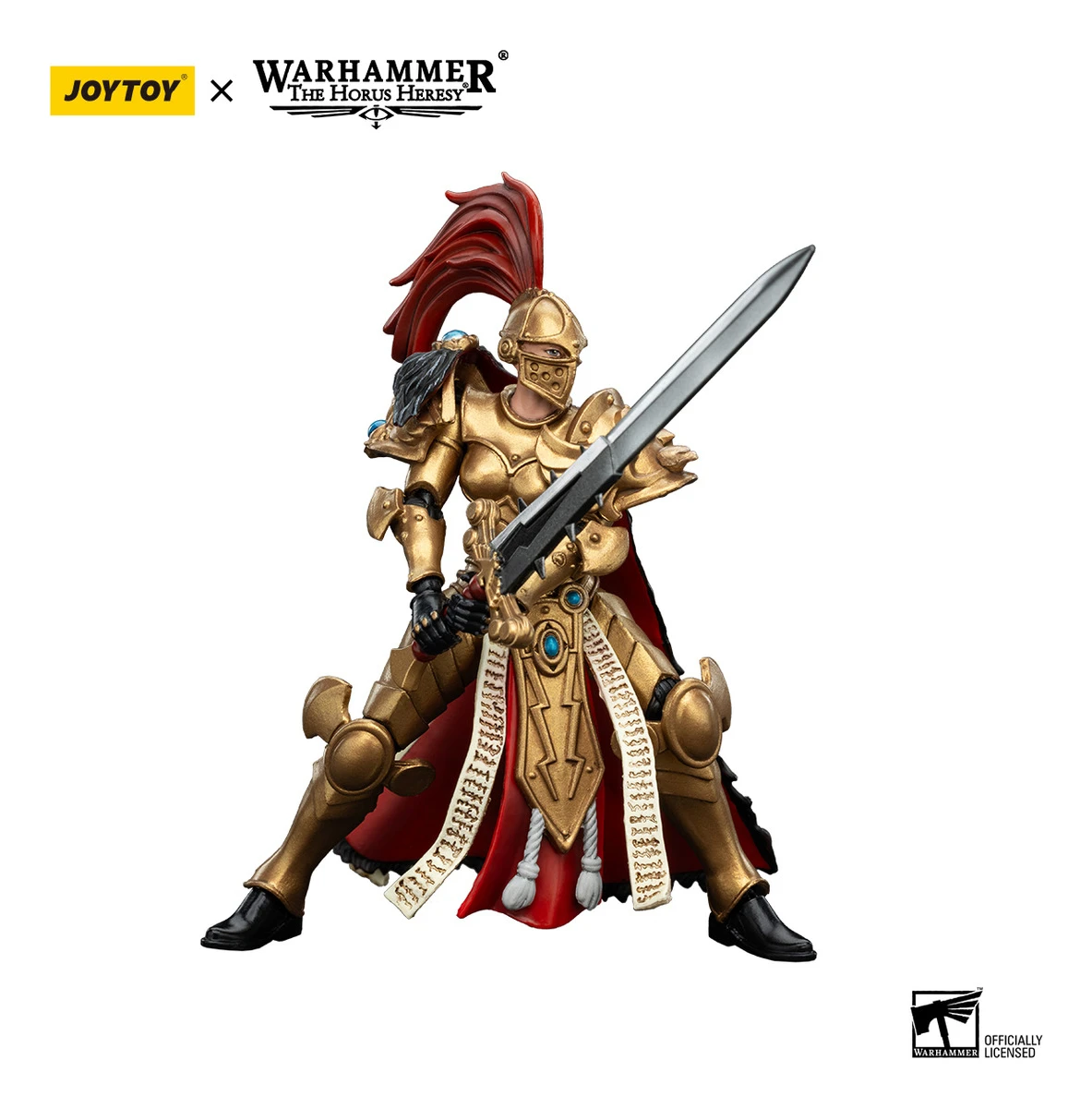 

JOYTOY Warhammer 40000/40k The Horus Heresy Sisters of Silence White Falcons Vigilator Cadre Vigilator Mistress Action Figure