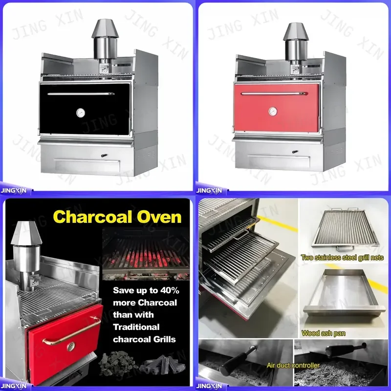 Custom for Stainless Steel Charcoal BBQ Grill Oven Portable Barbecue Broiler Machine Kitchen Outdoor Cooking Equipment