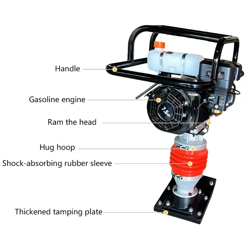 HCR110 Jumping Machine Roller 11KN Soil Compactor