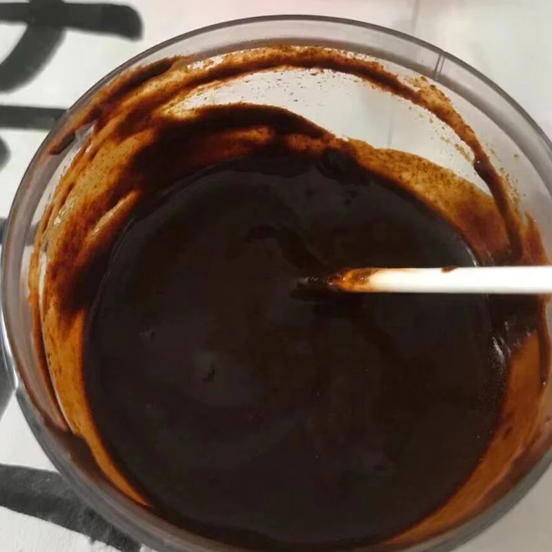 Natural Plant Henna Powder DIY Handmade Wine Red Black With Tools Nail Art Natural Dyeing Color Long Lasting Luster 30g - view 3