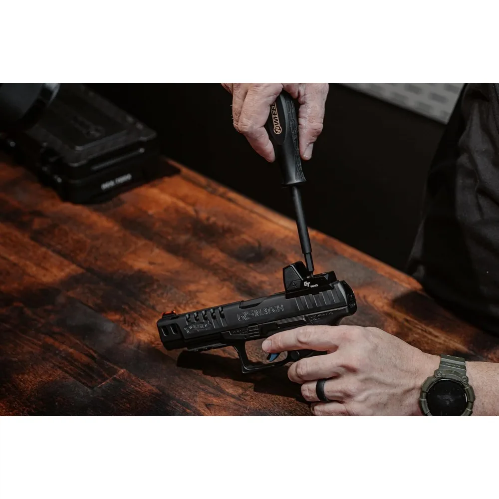 100-Piece Professional Screwdriver Set with Steel Construction, Metric & Standard Sizes, Storage Case for Gunsmithing