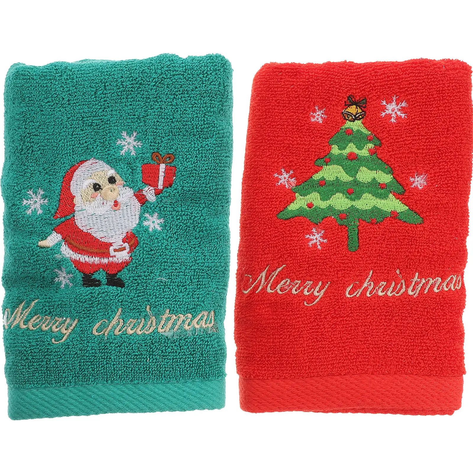 2 toallas navideñas de algodón - Home Textiles In Pakistan reseña y precio