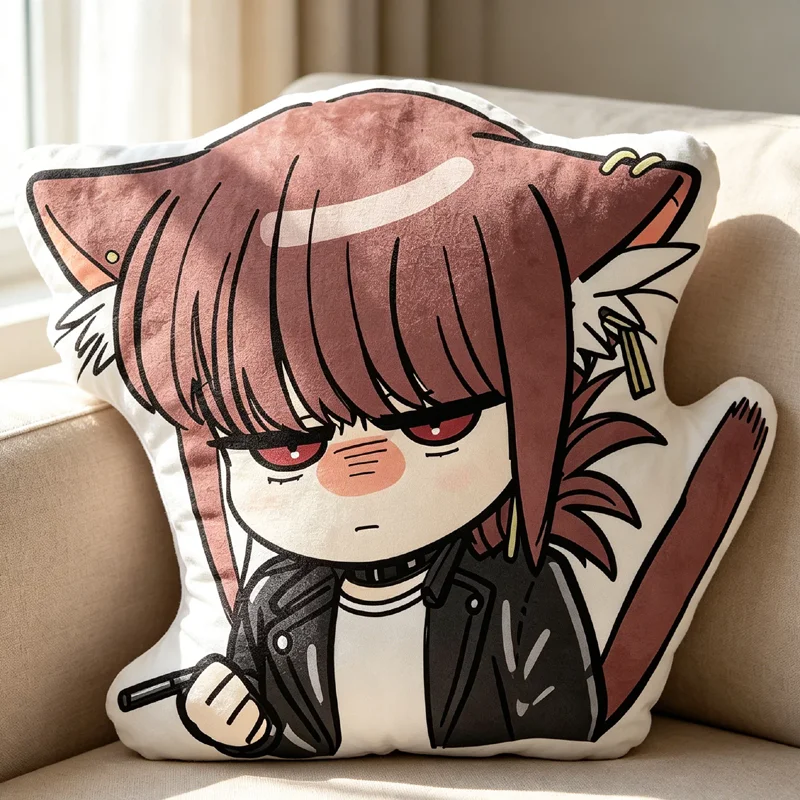 Anime Smoking Behind The Supermarket With You Cosplay Yamada Tayama 3D Stuffed Pillow Living Room Sofa Decor Back Cushion